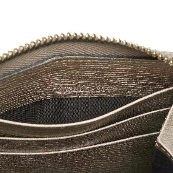 Authentic Gucci Leather Lovely Heart Zip Around Wallet - Picture 9 of 9